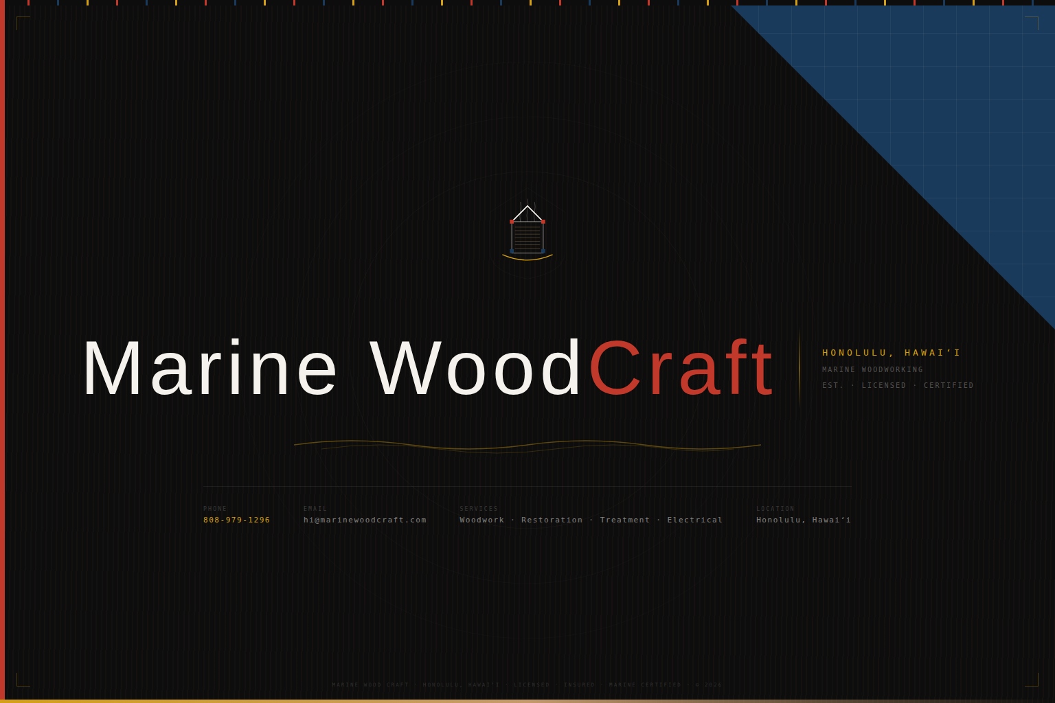 Marine Wood Craft